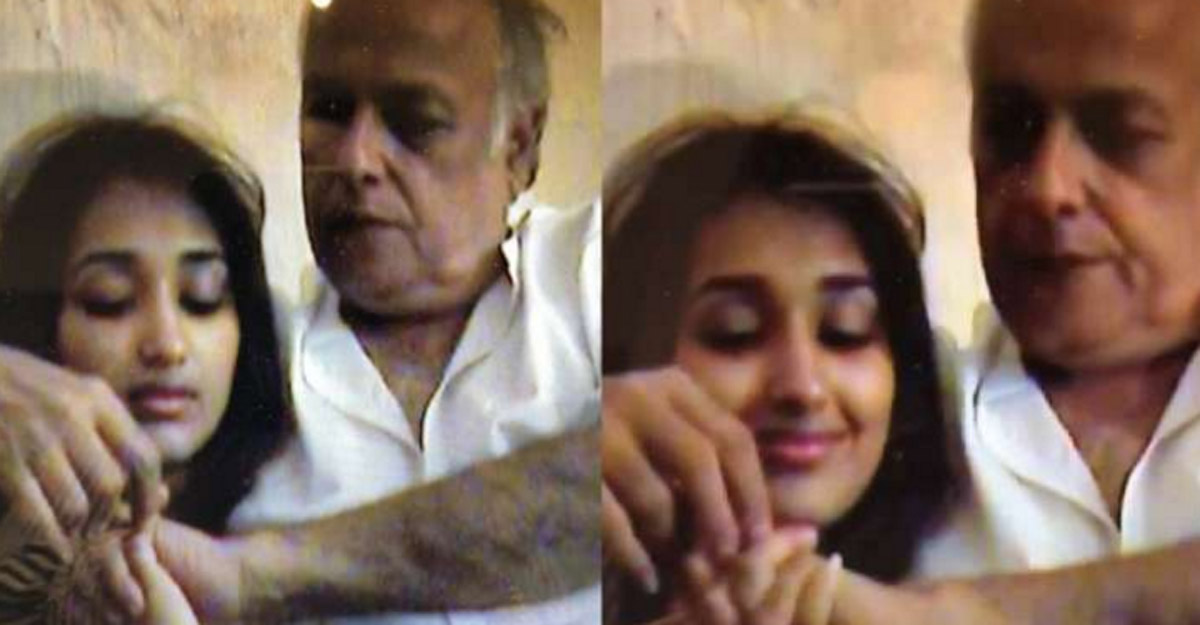 After Rhea Chakraborty Mahesh Bhatt S Old Video With Year Old Jiah
