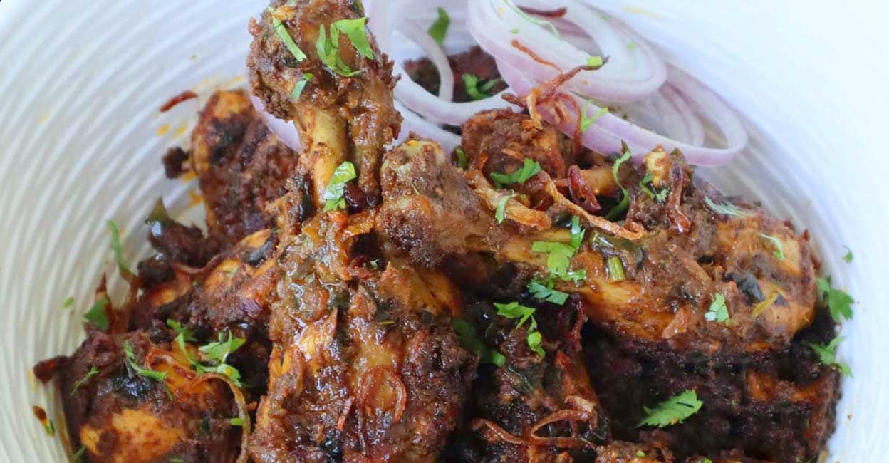 Hyderabadi Chicken Fry A Symphony Of Flavours Recipe Onmanorama