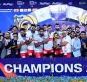 Prime Volleyball Kolkata Thunderbolts Beat Kochi Blue Spikers Finish