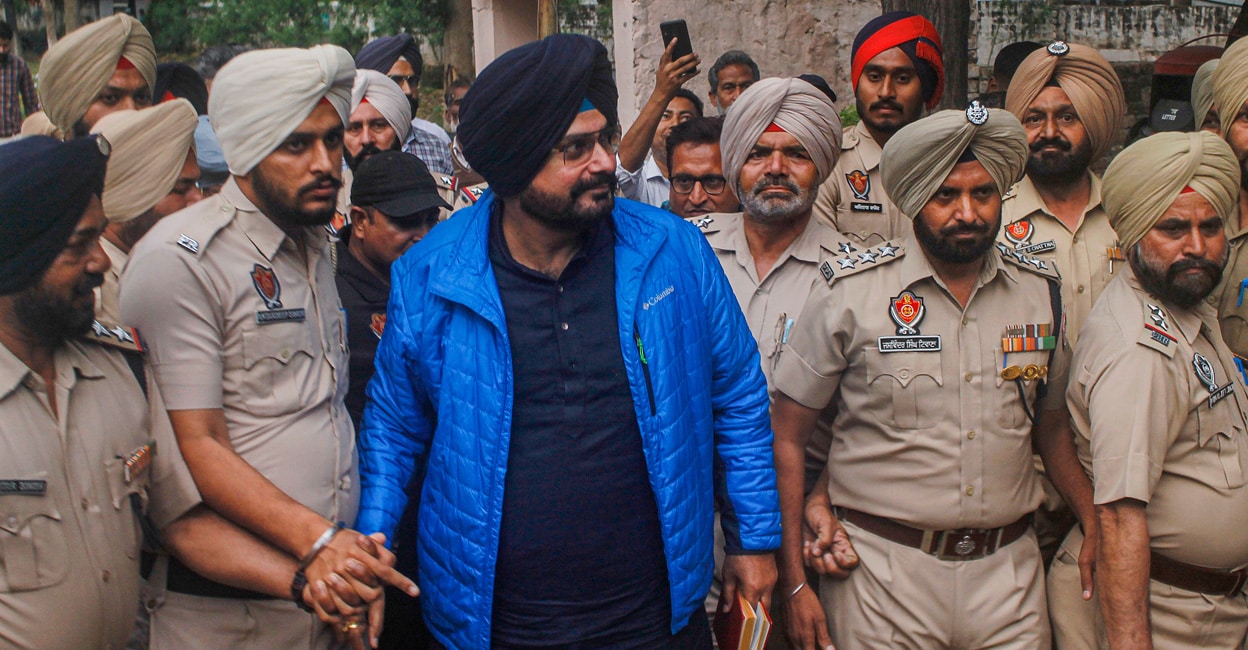 Road Rage Case Navjot Sidhu Walks Out Of Patiala Jail After Months