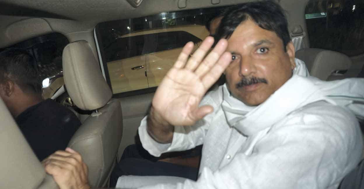 Aap Mp Sanjay Singh Arrested In Money Laundering Case After Ed Raids