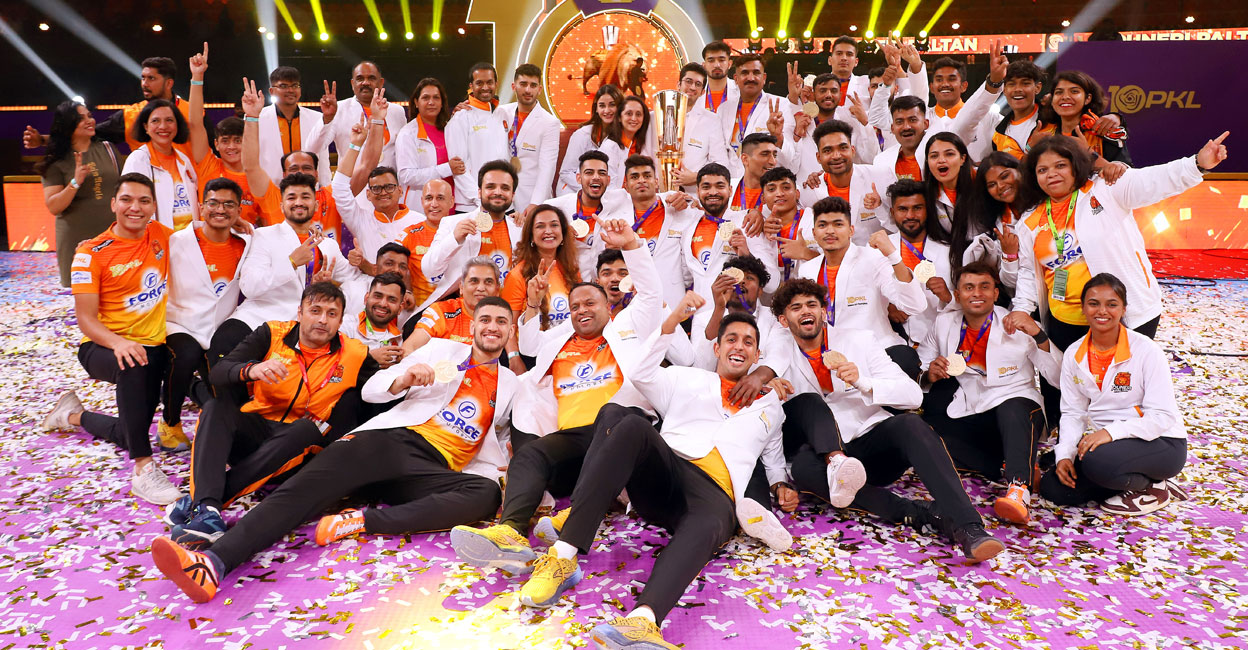 Puneri Paltan Outplay Haryana Steelers To Lift Maiden PKL Trophy