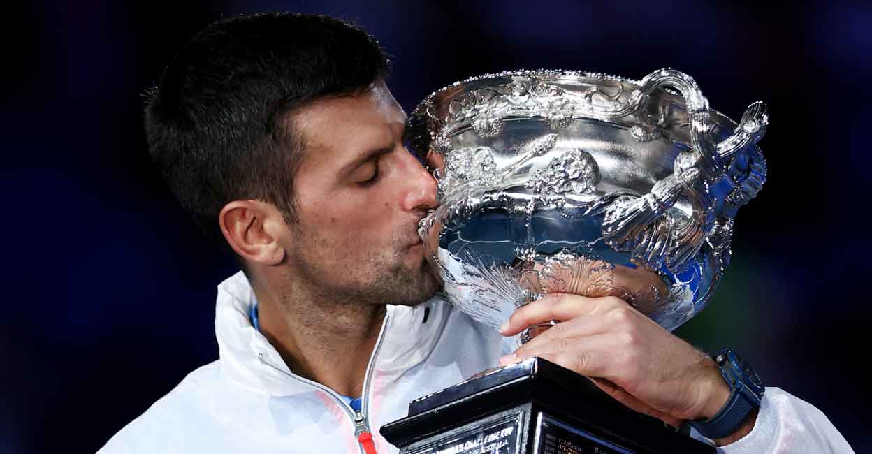 Novak Djokovic Wins 10th Australian Open Title Tennis News Onmanorama