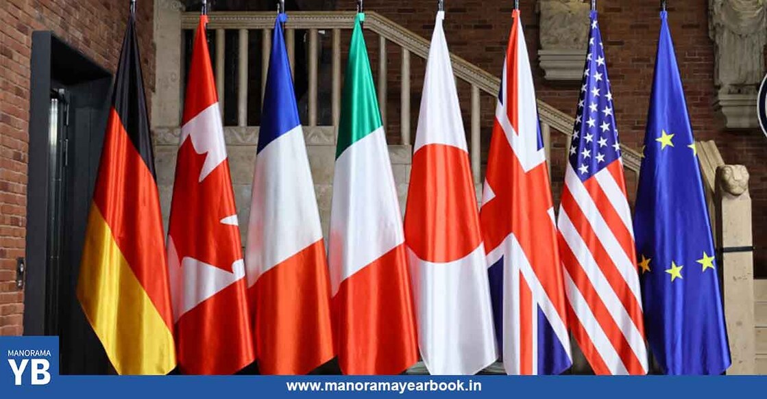 The first Summit of Heads of State and government was held in November 1975 in Rambouillet, France. Photo: AFP