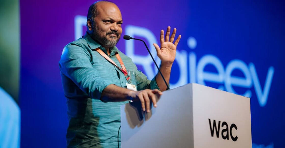 Kerala Industries Minister P Rajeev. Photo: Special Arrangement