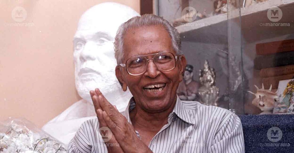 Professor M K Sanu. File Photo: Manorama