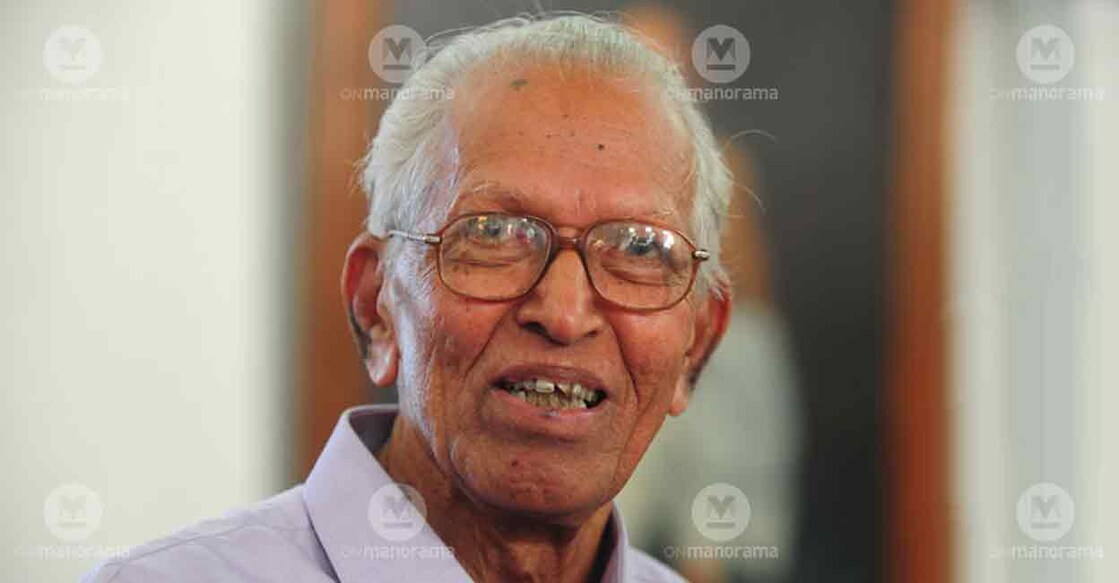 Professor M K Sanu. File Photo: Manorama