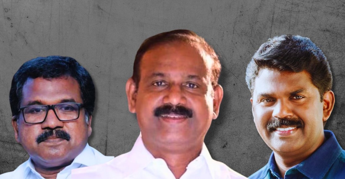 Babu Divakaran, V P Sajeendran and  P V Sreenijin 