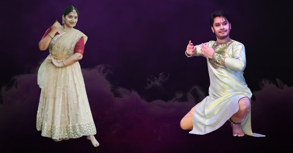  Ansa Titus and Debjyoti Naskar. Photo: Special Arrangement