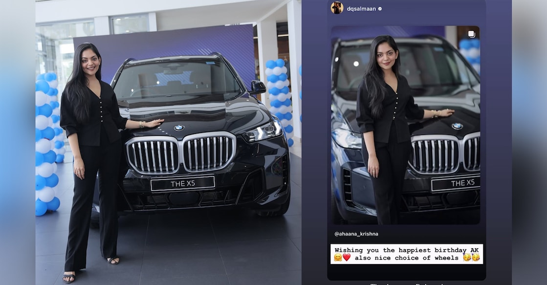 The photos shared by Ahaana Krishna. Photo: ahaana_krishna/Instagram