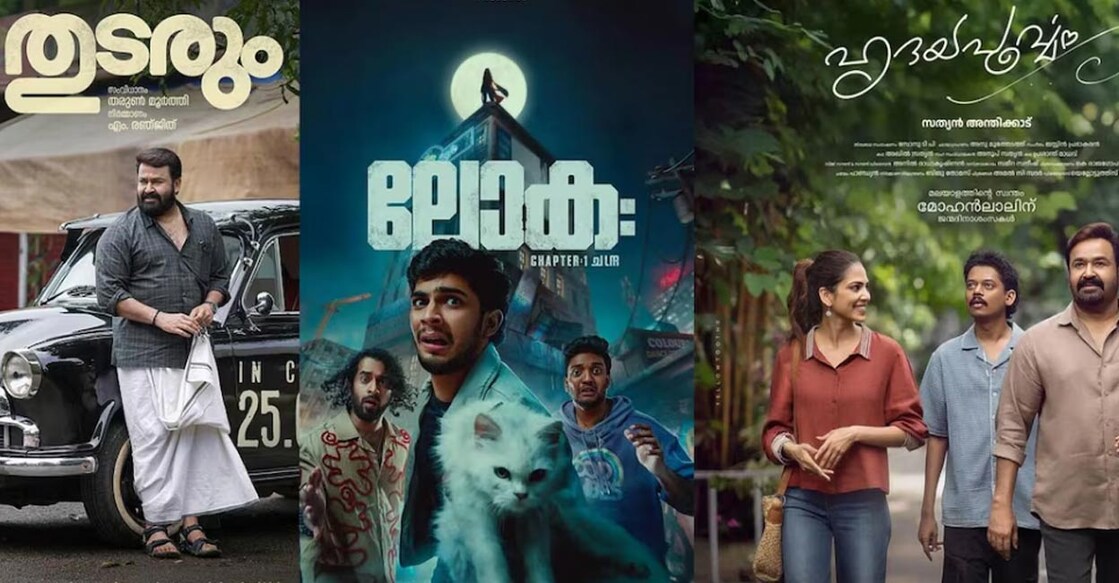 Posters of blockbuster films. Photos: Imdb