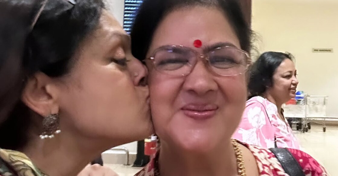 Urvashi and Shobana. Photo: Instagram/ shobana_danseuse