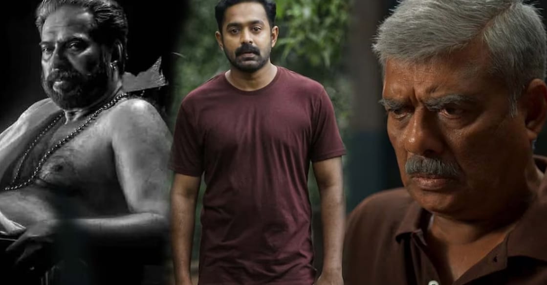 Mammootty and Asif Ali are in the race for Best Actor. Photos: Instagram/ Imdb