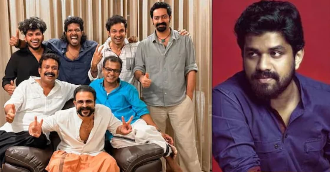 In the photo shared by Fukru, Jayasurya stands out in his trademark Shaji Pappan look, alongside Saiju Kurup as Araykkal Abu. Photo: Instagram