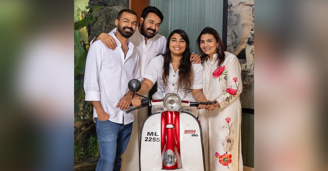 The picture shared by Mohanlal. Photo: mohanlal/Instagram