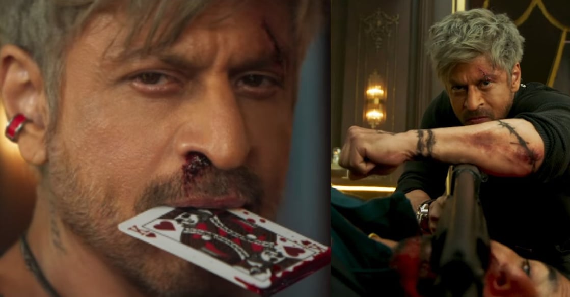 Shots from King's teaser. Photo: Manorama News