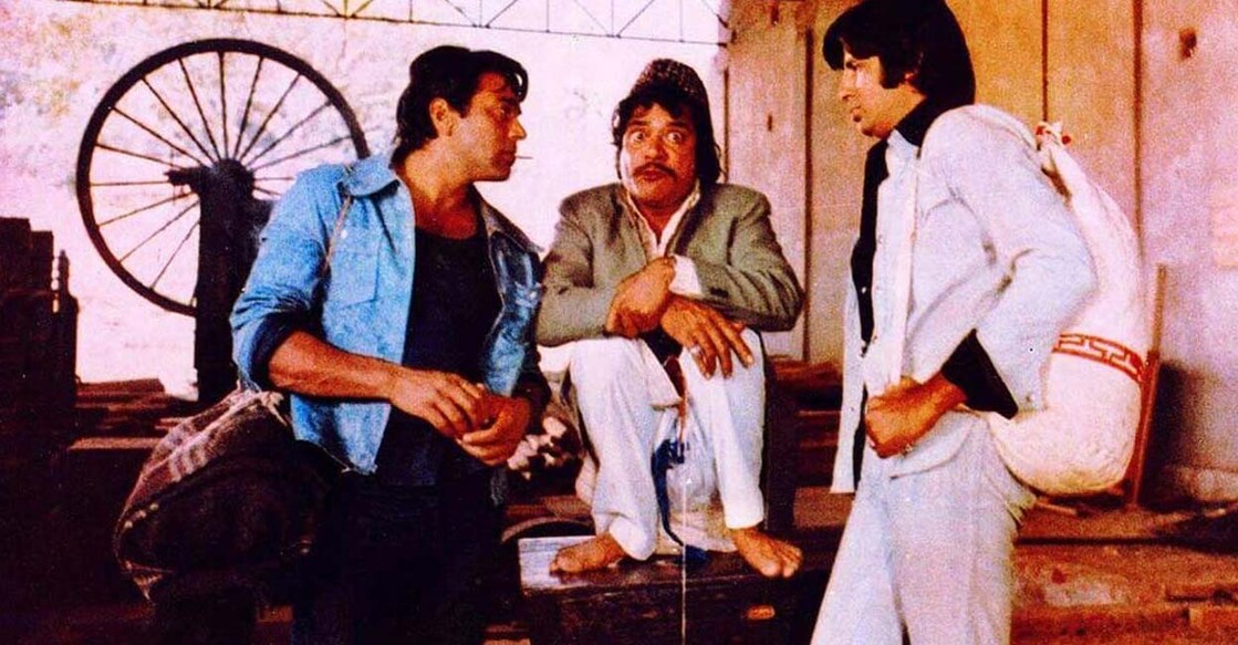 Dharmendra in 'Sholay'. Photo: Imdb