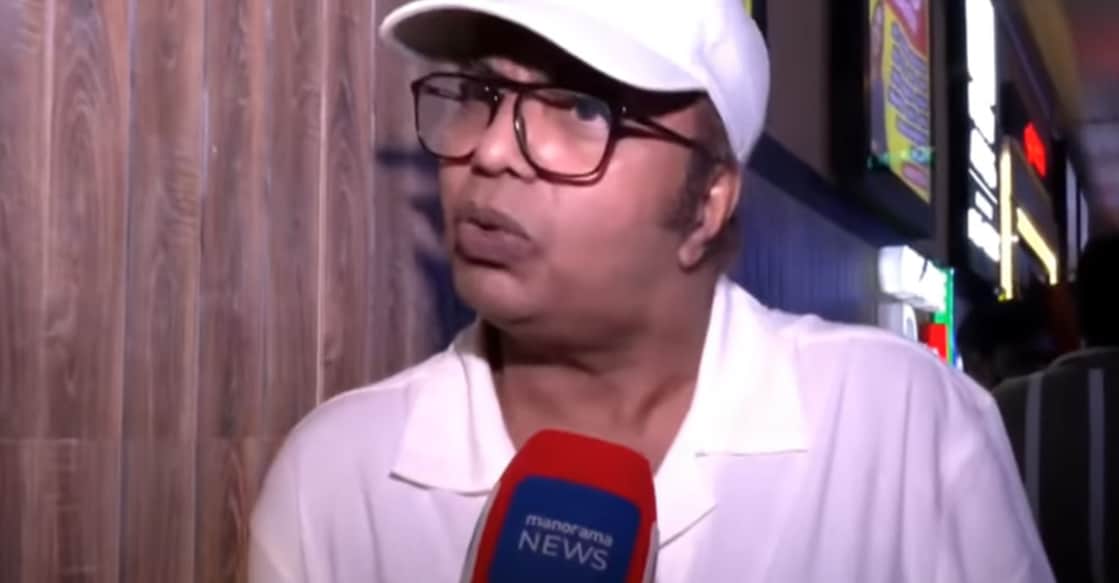 Shammi Thilakan played Bhaskara Menon in 'Vilayath Buddha'. Photo: Manorama News