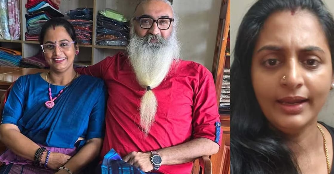 Divya and Kris. Photo: Instagram