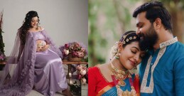 Durga Krishna announces arrival of first child on husband’s birthday