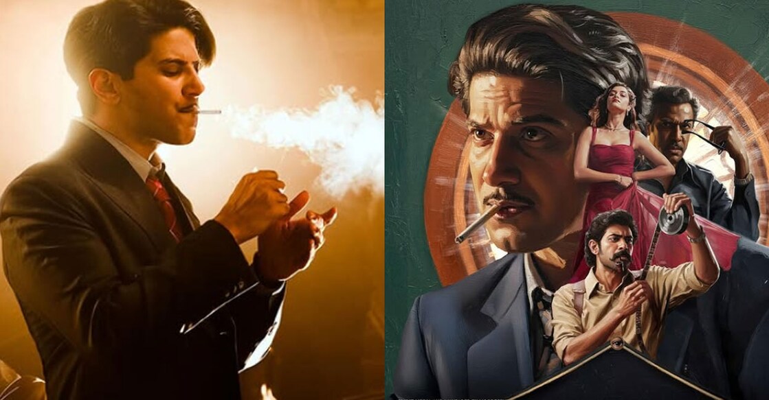 Dulquer Salmaan's 'Kaantha' poster. Photo: Instagram