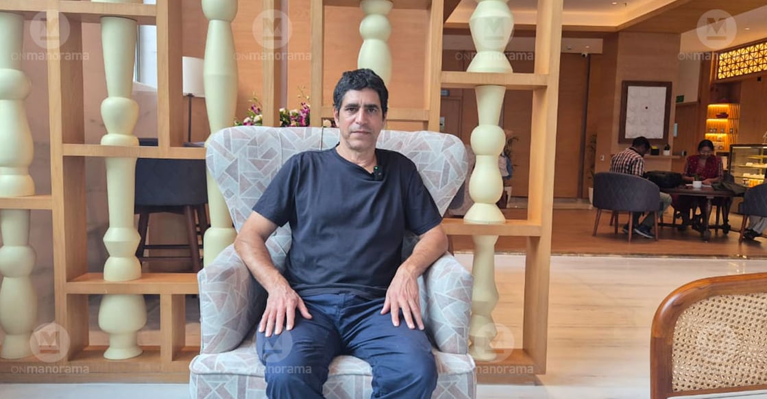 Israeli director Shai Carmeli Pollak at the IFFK 2025. Photo: Manorama