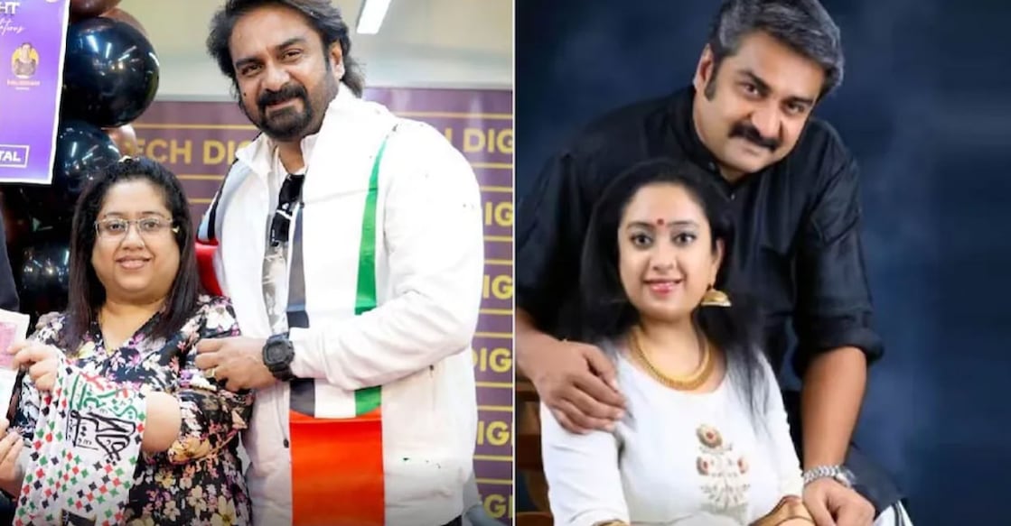 Shiju and Preethi. Photo: Instagram