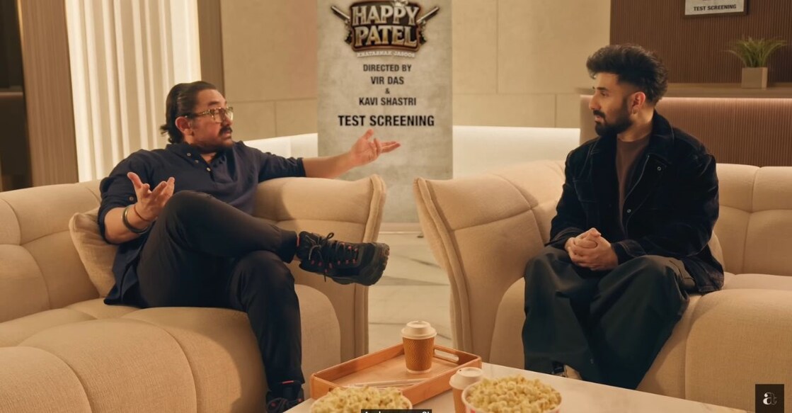 Aamir Khan and Vir Das in the promo. Photo: Screengrab/YouTube