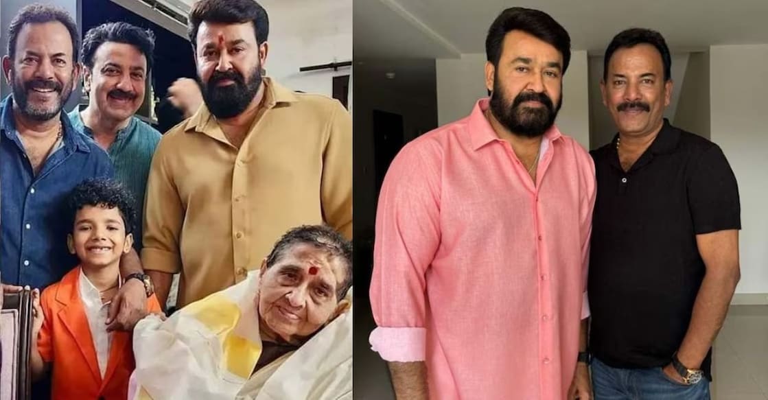 Ravi is currently at Mohanlal’s residence and plans to stay until the rituals are completed. Photo: Facebook