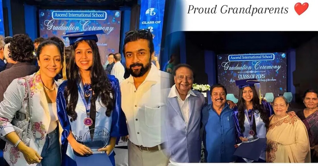 Jyotika shares moments from daughter Diya’s graduation