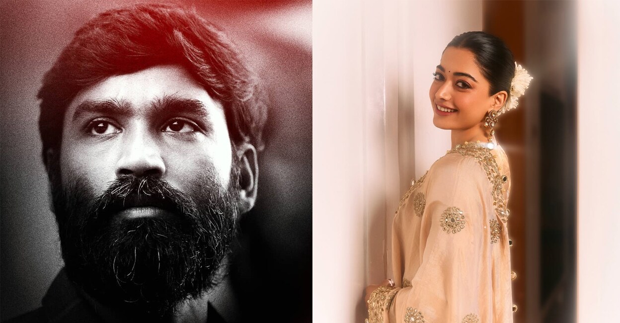 Dhanush, Rashmika Mandanna. Photo: Instagram
