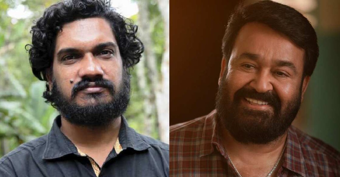 Sanal Kumar Sasidharan, Mohanlal. Photo: Facebook