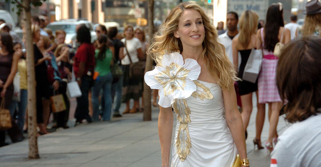 Jessica as Carrie Bradshaw in the TV show 'Sex and the City'. Photo: Imdb
