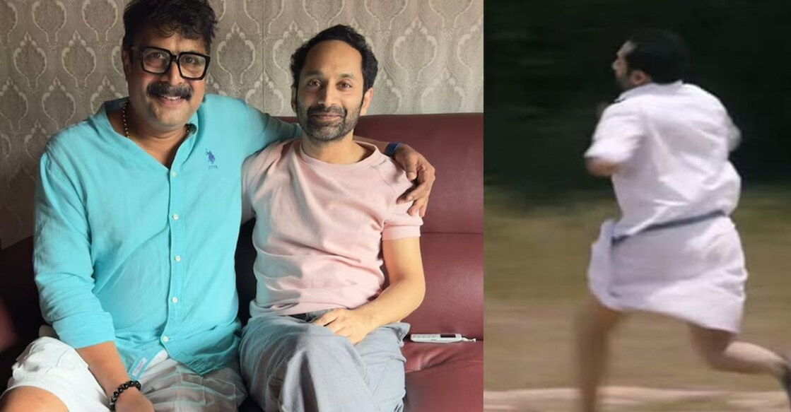 Irshad Ali with Fahadh Faasil. Photo: Facebook