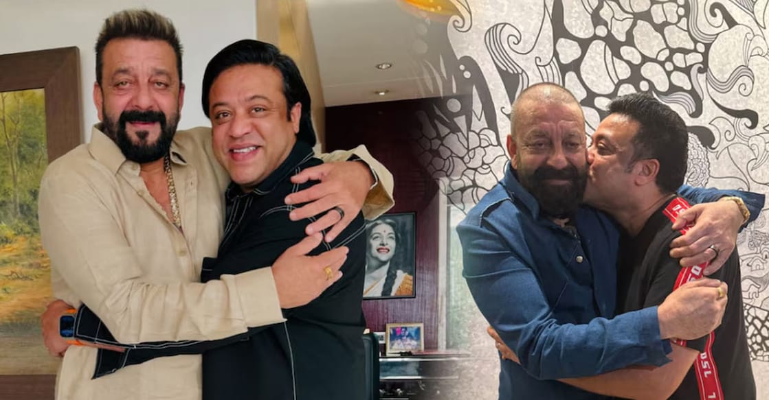 Sameer Hamsa with Sanjay Dutt. Photo: Instagram/ @sameer_hamsa