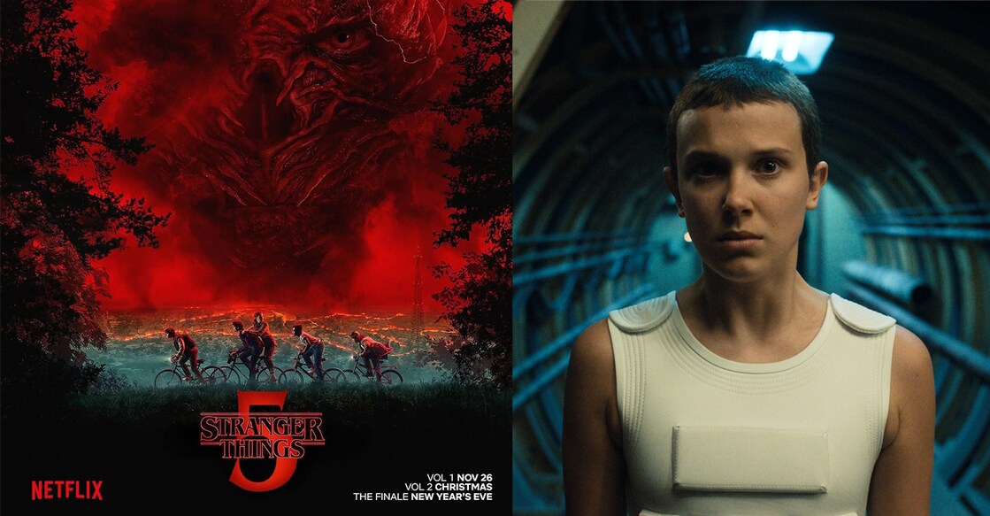 Stranger Things Season 5 poster, Millie Bobby Brown. Photo: IMDb
