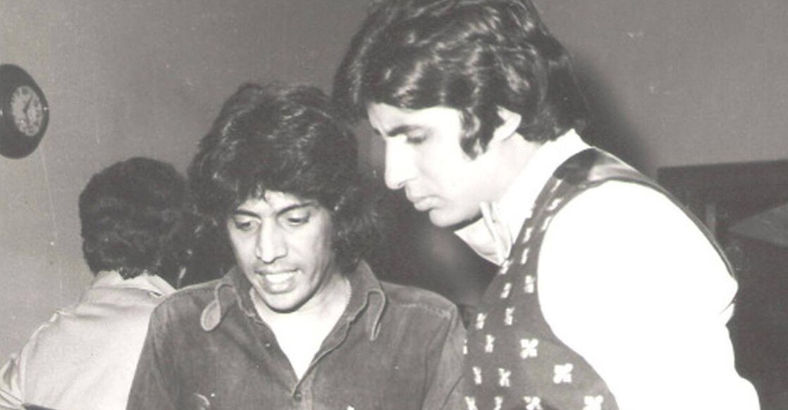 Chandra Barot with Amitabh Bachchan. Photo: X/@taran_adarsh
