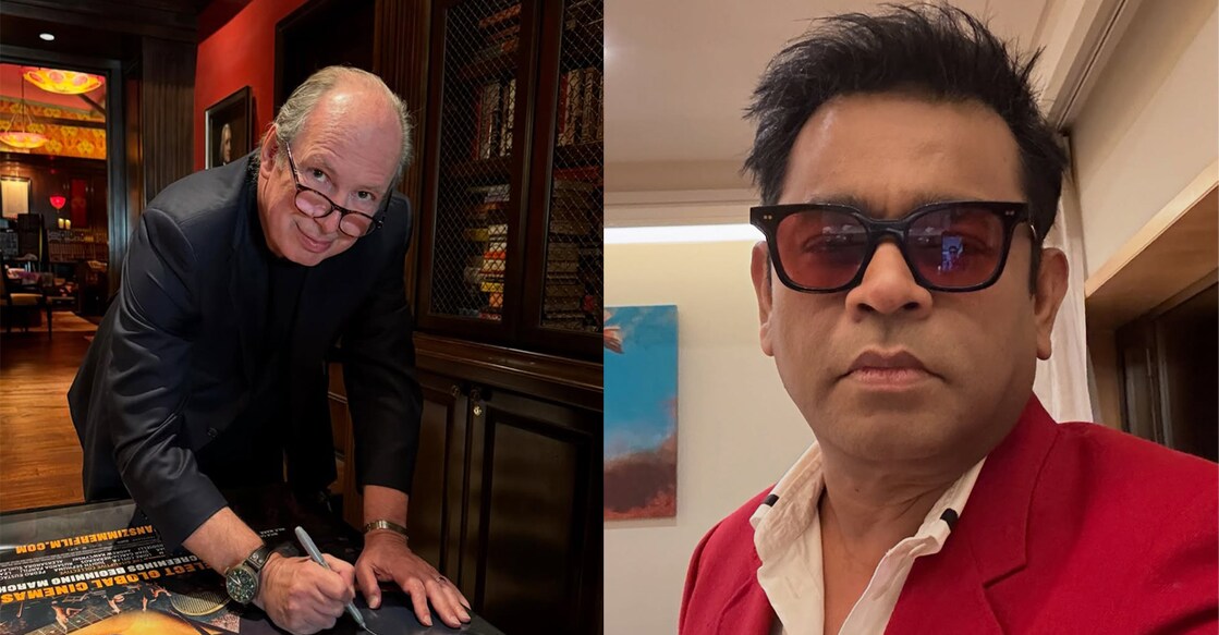 Hans Zimmer, AR Rahman. Photo: Instagram