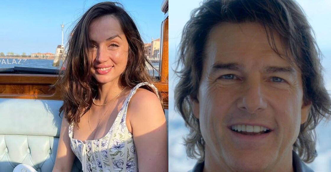 Tom Cruise sparked dating relationship rumours after he was spotted alongside Ana De Amaras. Photos: Instagram/ tomcruise, ana_de_armas