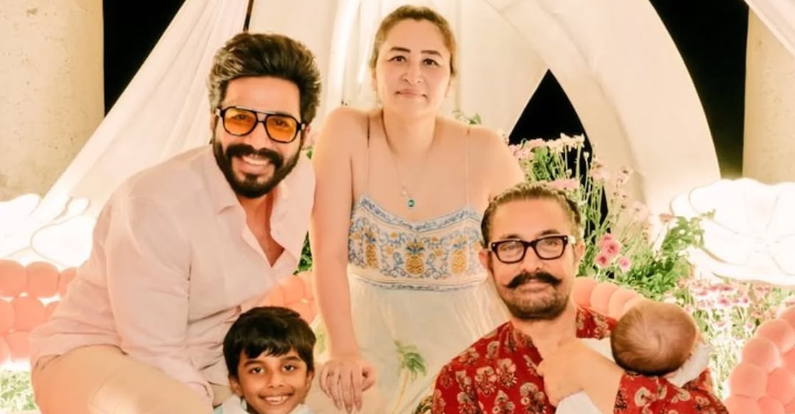 jwala-baby Aamir Khan with Vishnu Vishal and Jwala Gutta. Photo: Instagram