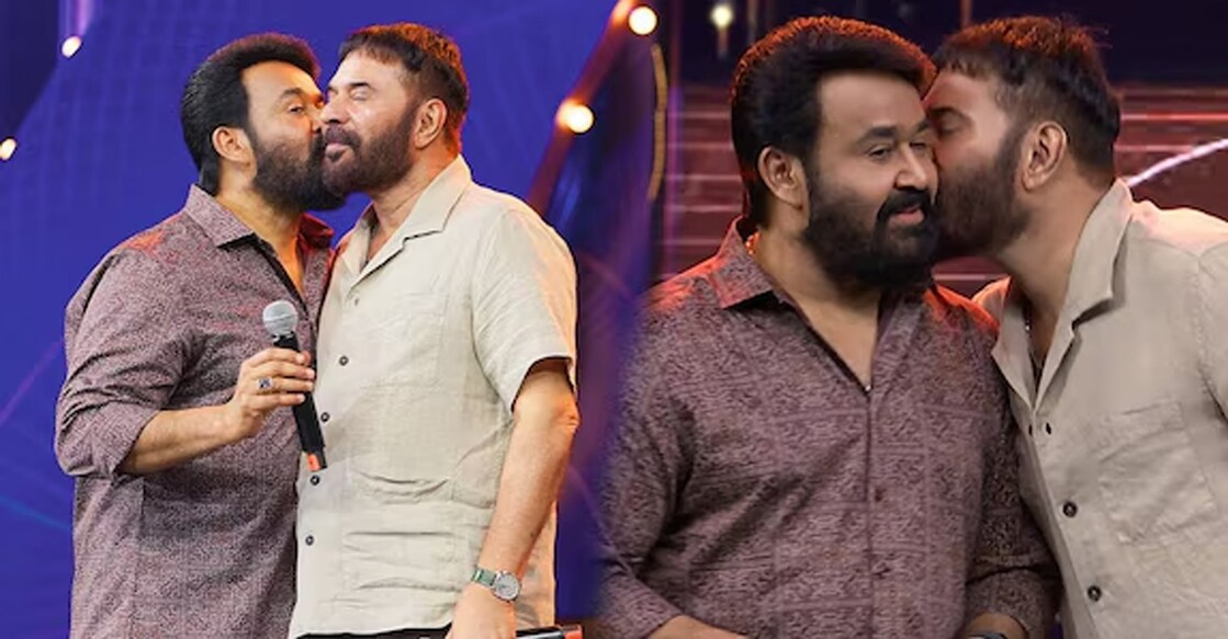 Mohanlal and Mammootty. Photo: Special Arrangement