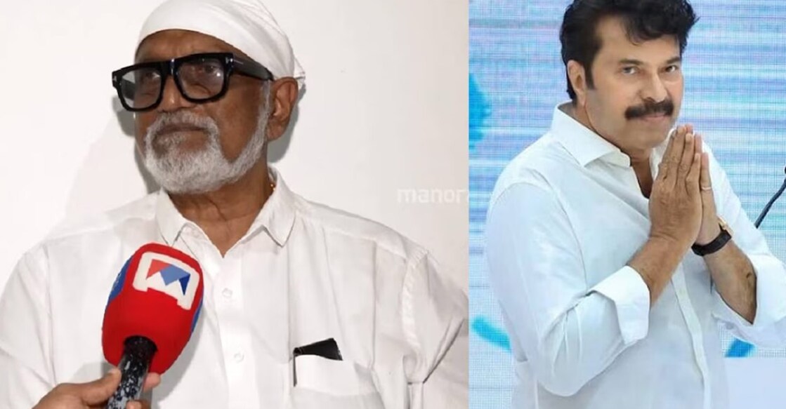 V K Sreeraman is one among Mammootty's closest friends. Photo: Manorama News