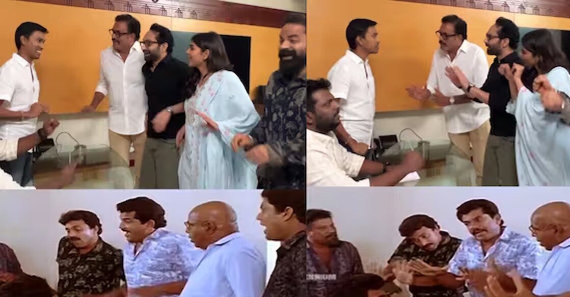 'Odum Kuthira Chaadum Kuthira' is a fun entertainer directed by Althaf Salim, with Fahadh Faasil and Kalyani Priyadarshan playing the lead roles.  Photo: Instagram