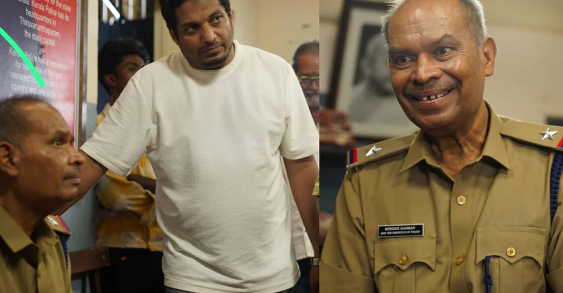 Alencier during the shoot of 'Vere Oru Case'. Photo: Special arrangement