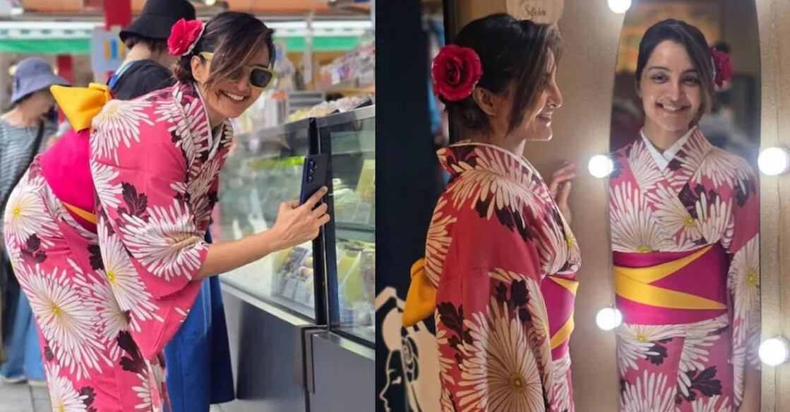 Manju Warrier in Japan. Photo: Instagram/ manju.warrier