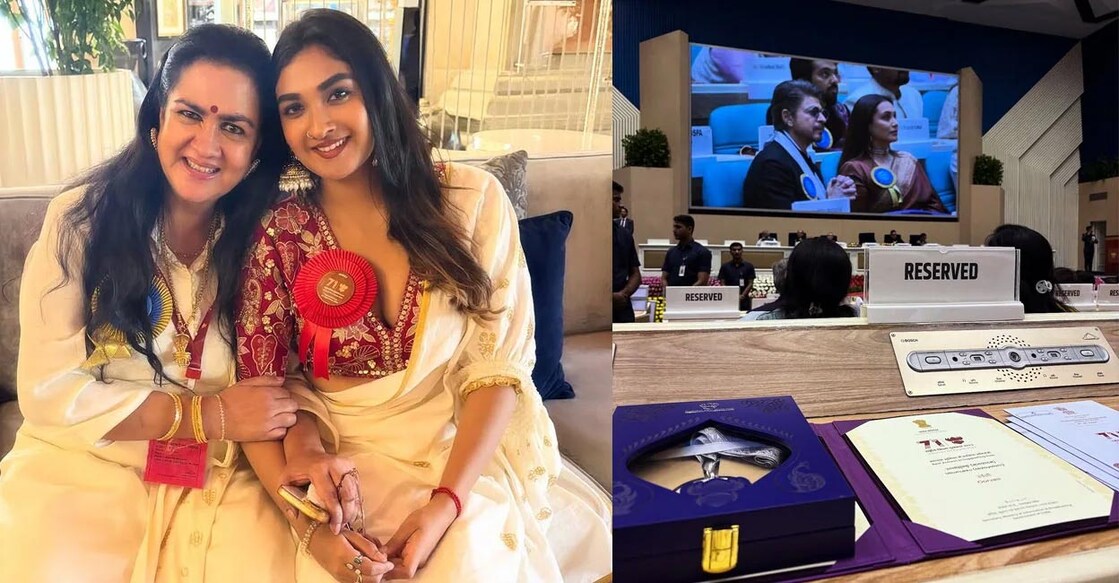 Kunjatta with her mother Urvsahi. Photo: Instagram