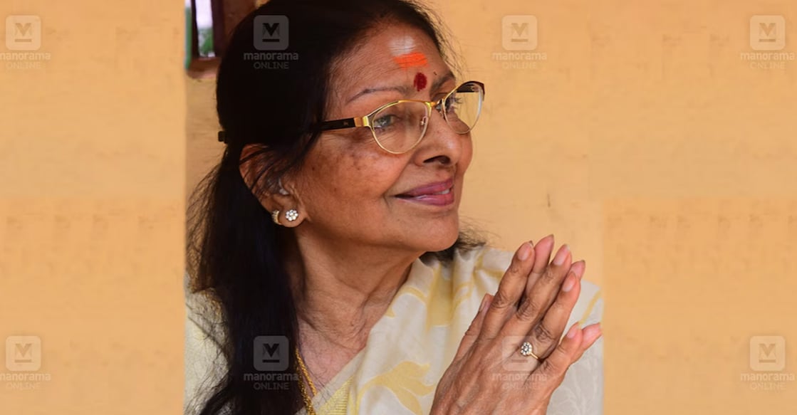 Actor Sarada. Photo: Manorama