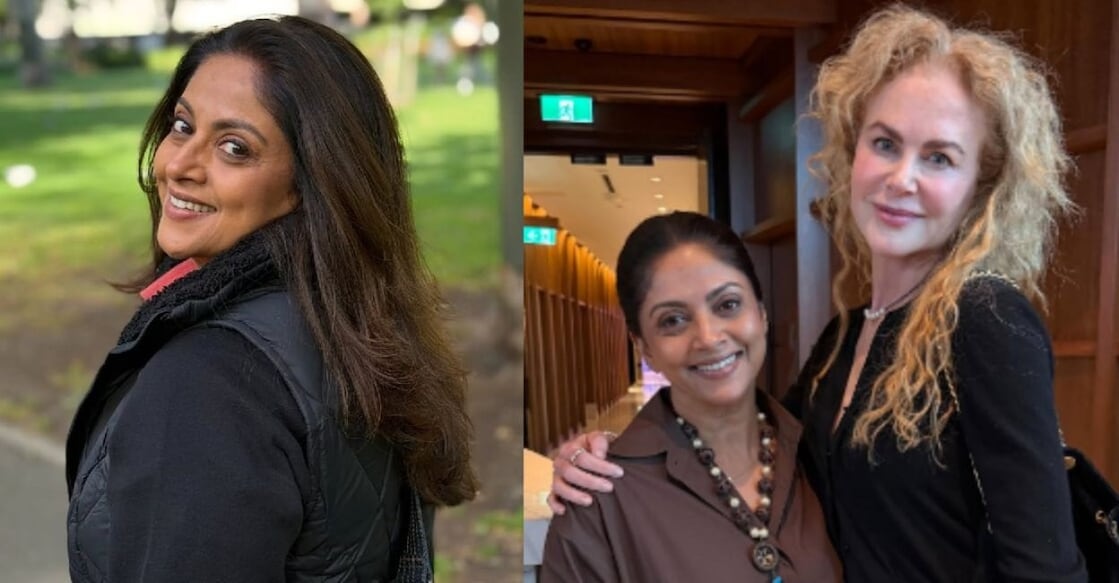 Nadiya Moidu with Nicole Kidman. Photo: Instagram