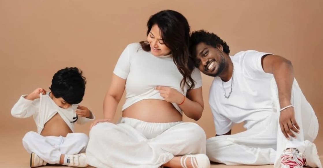 Director Atlee and family. Photo: Instagram