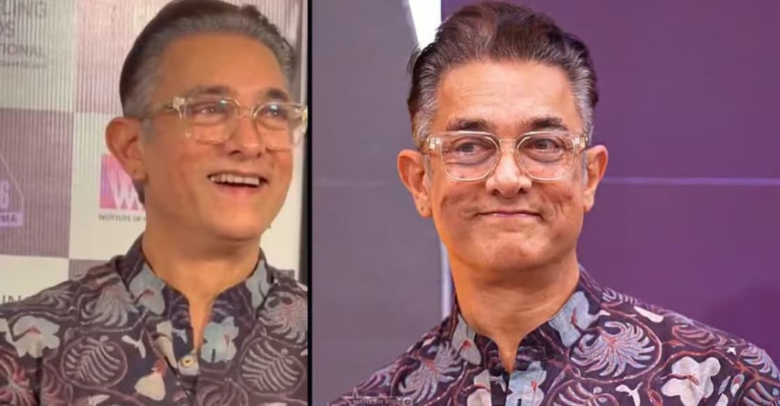 Aamir Khan is embracing his natural look. Photo: X